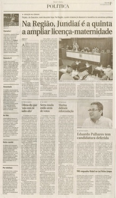 Jornal de Jundiaí - 24/08/2010