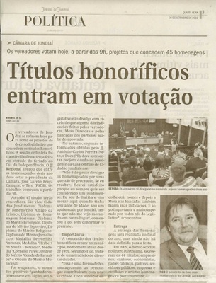 Jornal de Jundiaí - 08/09/2010