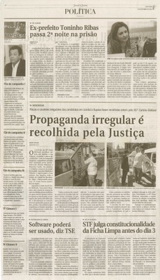 Jornal de Jundiaí - 10/09/2010