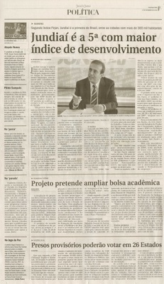 Jornal de Jundiaí - 27/09/2010
