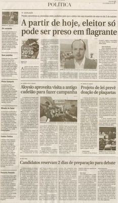Jornal de Jundiaí - 28/09/2010