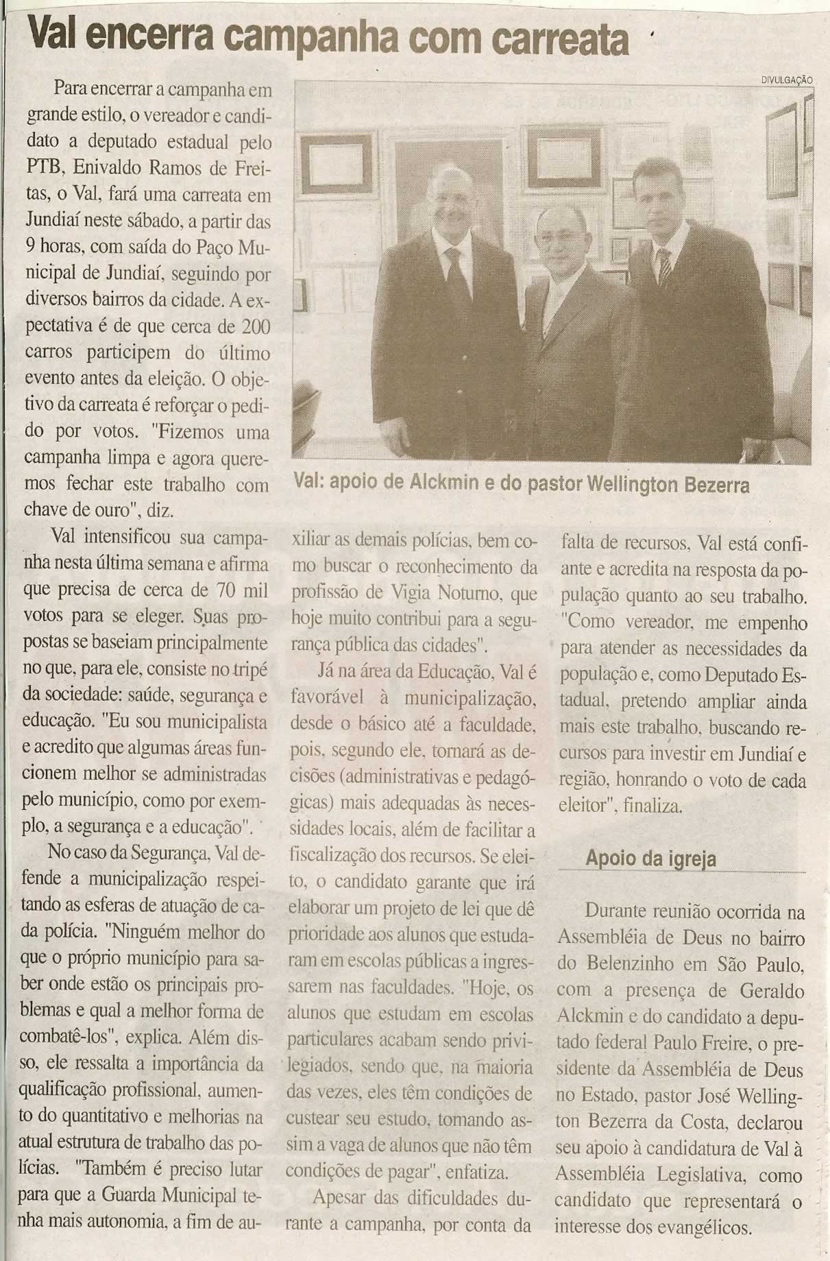 Jornal da Cidade - 01/10/2010
