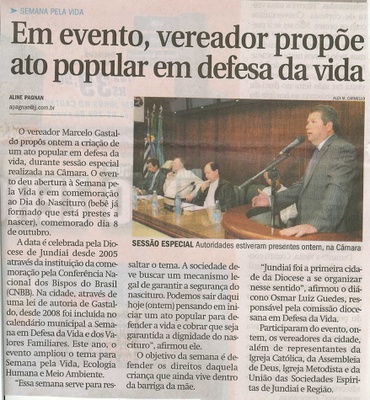 Jornal de Jundiaí - 09/10/2010