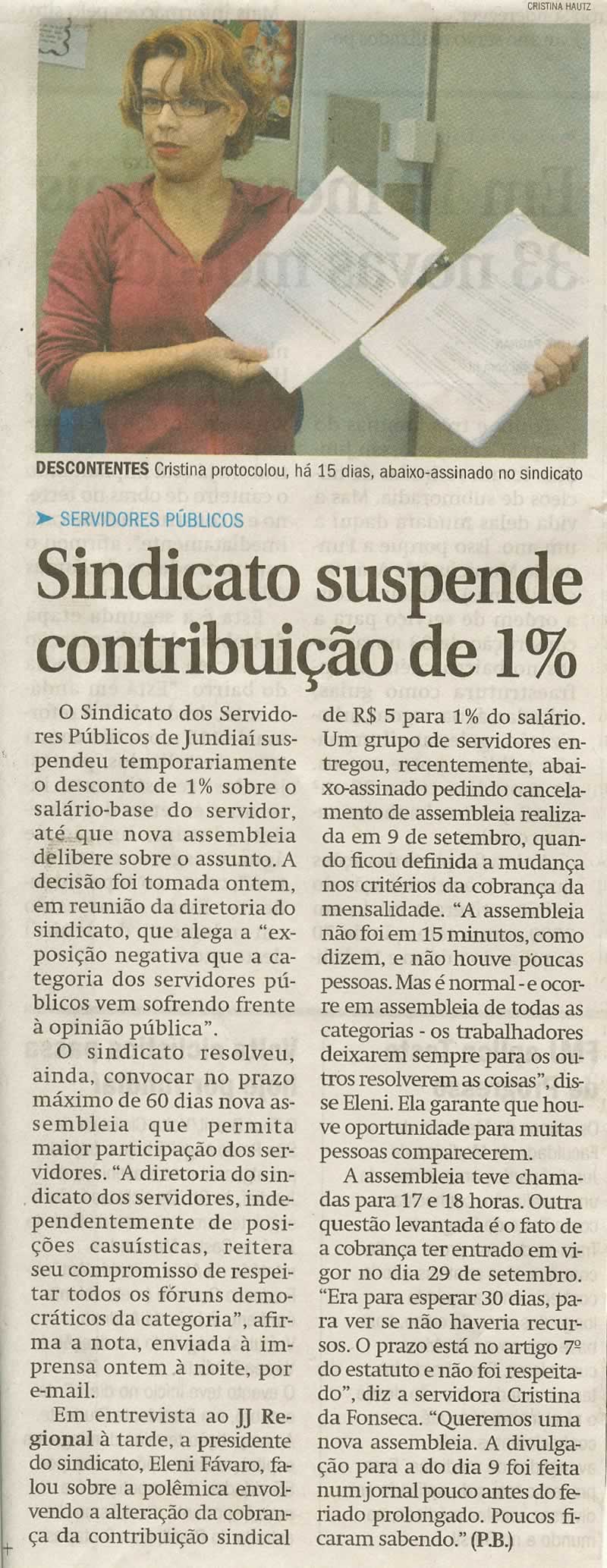 Jornal de Jundiaí - 21/10/2010
