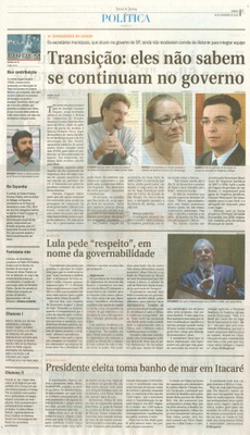 Jornal de Jundiaí - 06/11/2010