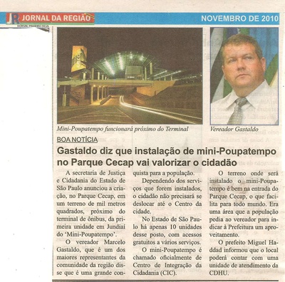 Jornal da Região - 01/11/2010