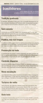 Bom Dia Jundiaí - 18/11/2010