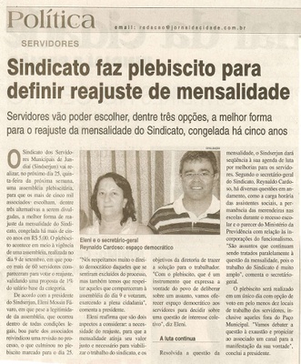 Jornal da Cidade - 19/11/2010