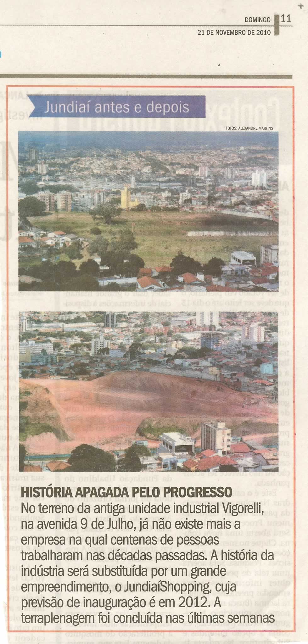 Jornal de Jundiaí - 21/11/2010