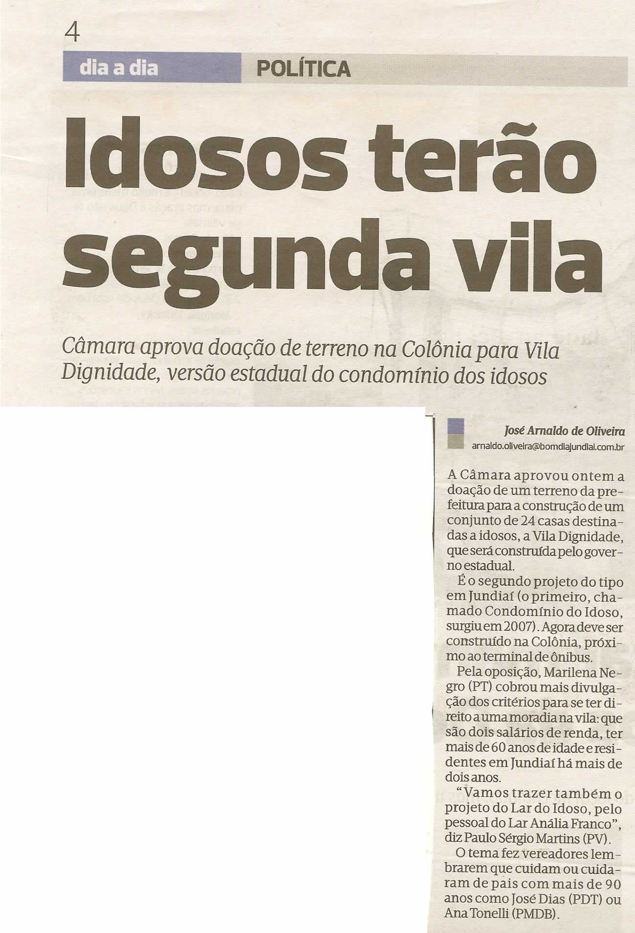 Bom Dia Jundiaí - 24/11/2010