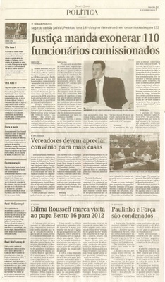 Jornal de Jundiaí - 23/11/2010