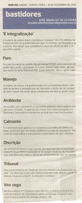 Bom Dia Jundiaí - 16/12/2010