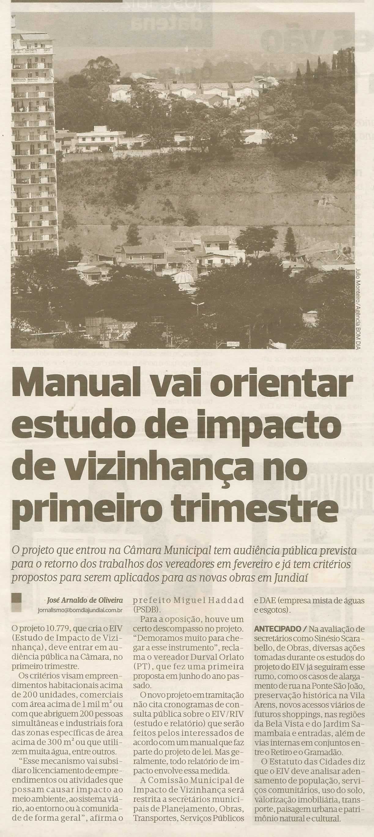 Bom Dia Jundiaí - 19/12/2010