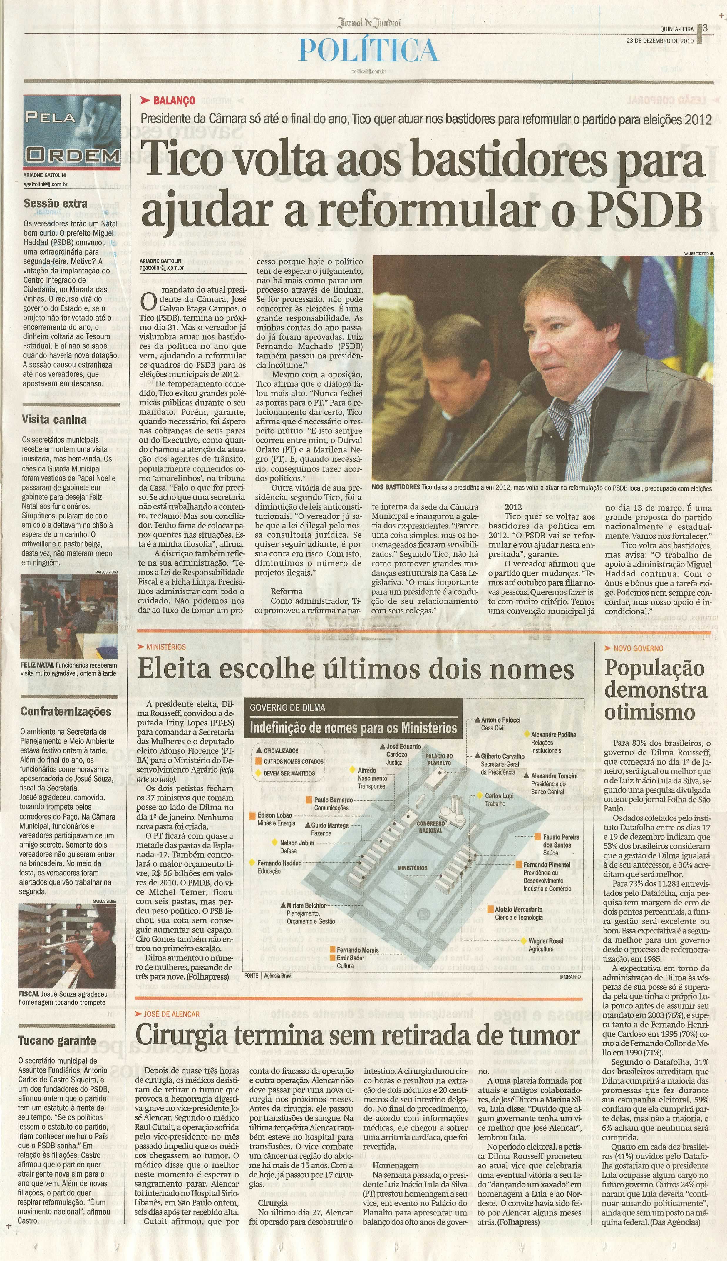 Jornal de Jundiaí - 23/12/2010