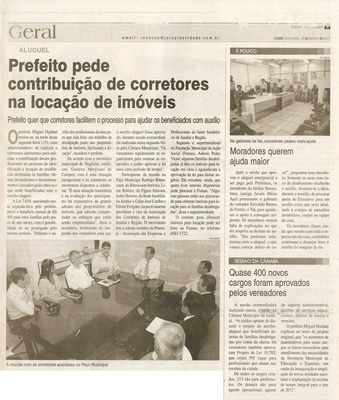 Jornal da Cidade - 18/01/2011