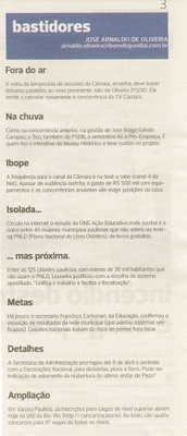Bom Dia Jundiaí - 31/01/2011
