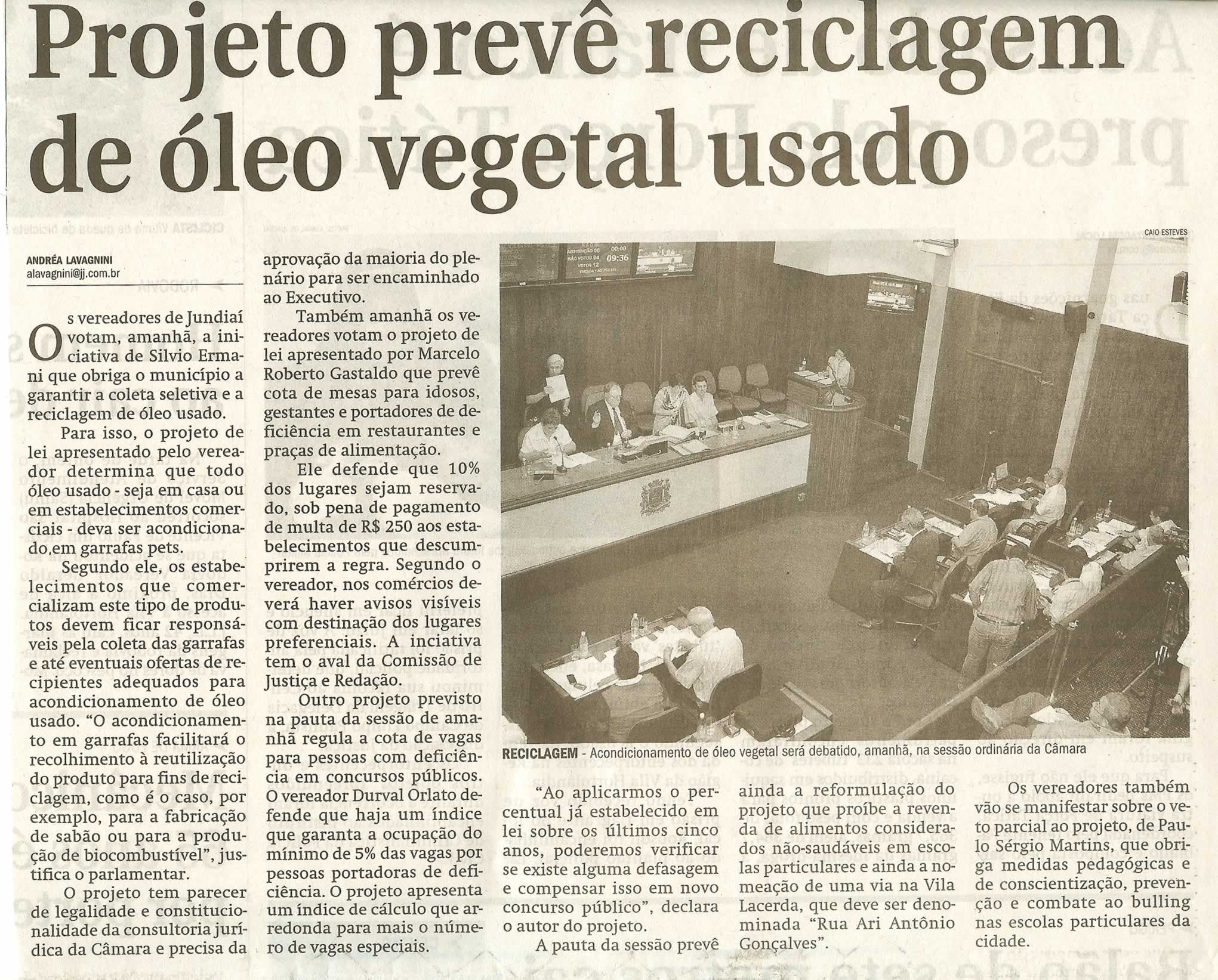 Jornal de Jundiaí - 07/02/2011