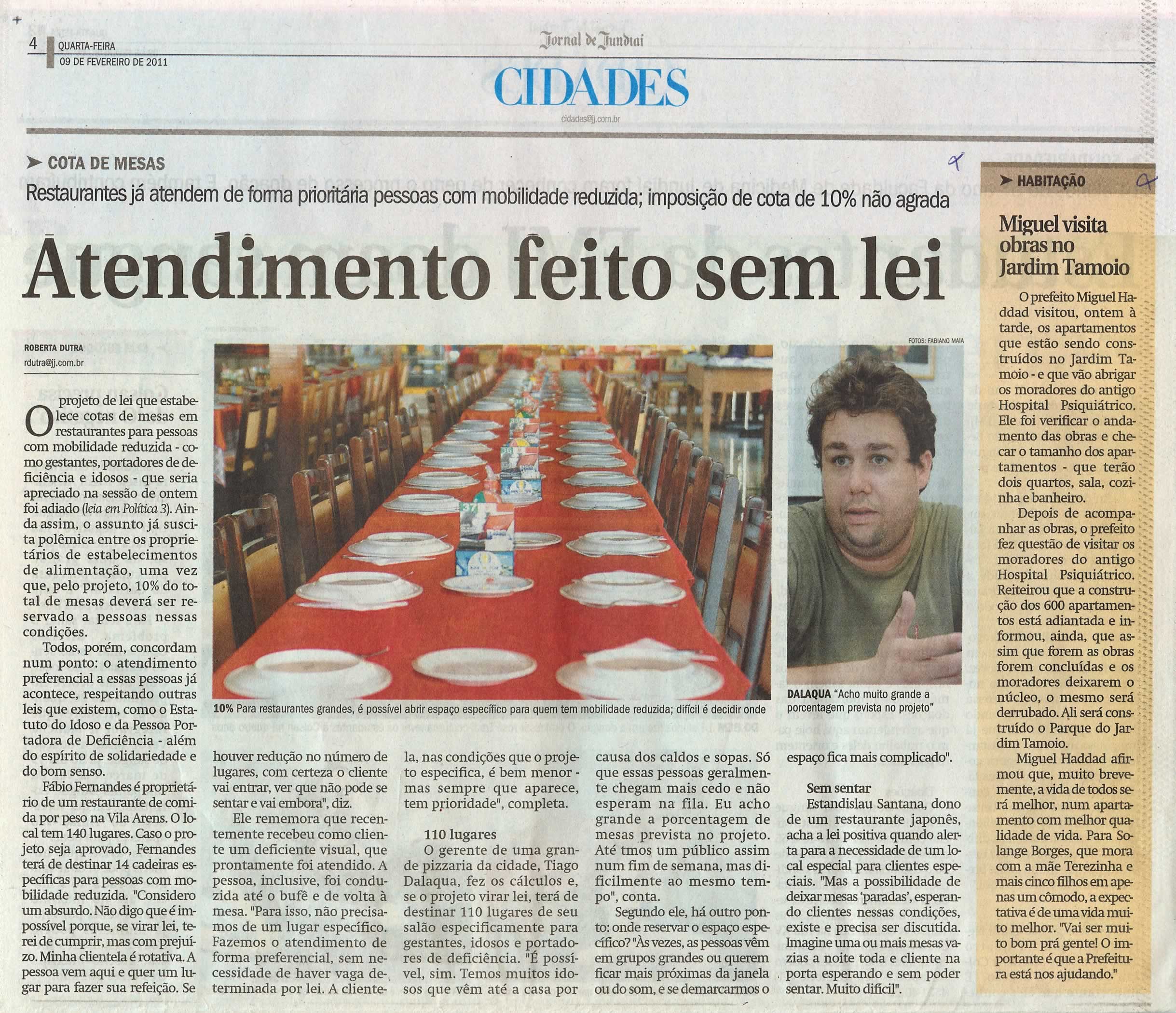 Jornal de Jundiaí - 09/02/2011