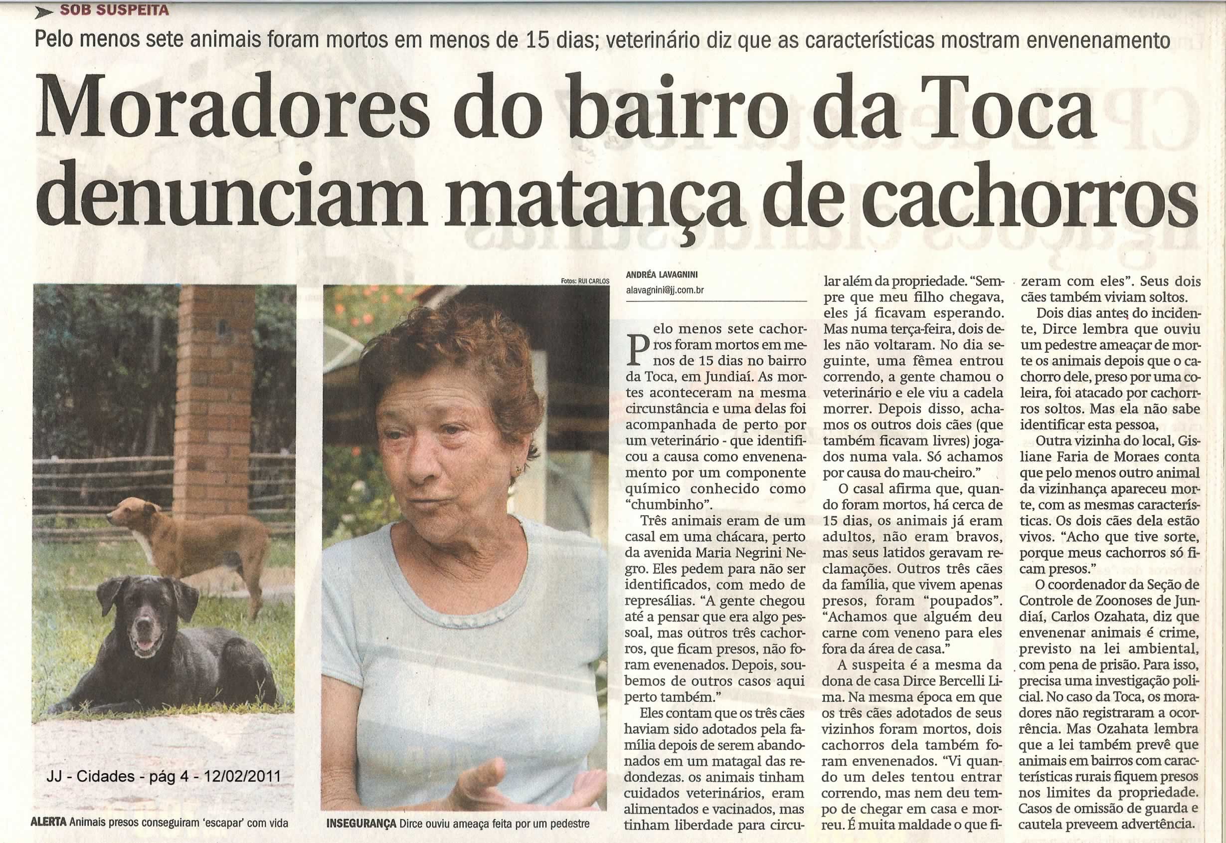 Jornal de Jundiaí - 12/02/2011