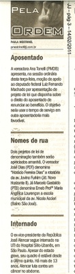 Jornal de Jundiaí - 14/02/2011