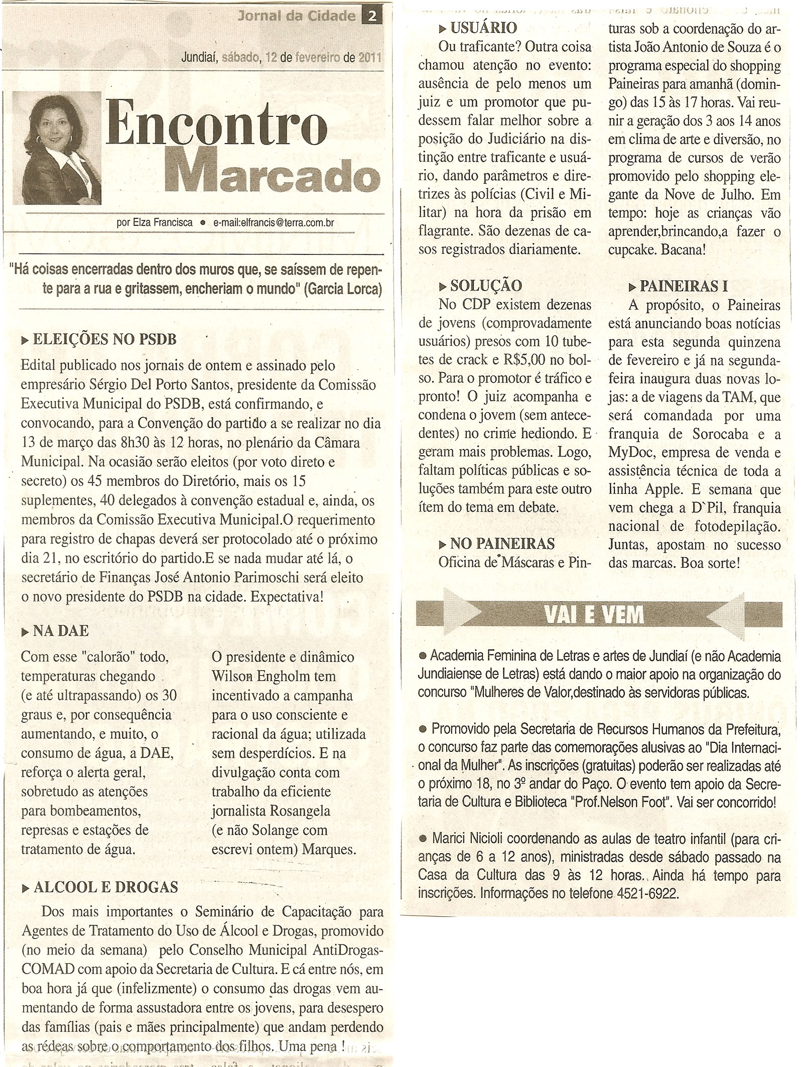 Jornal da Cidade - 12/02/2011