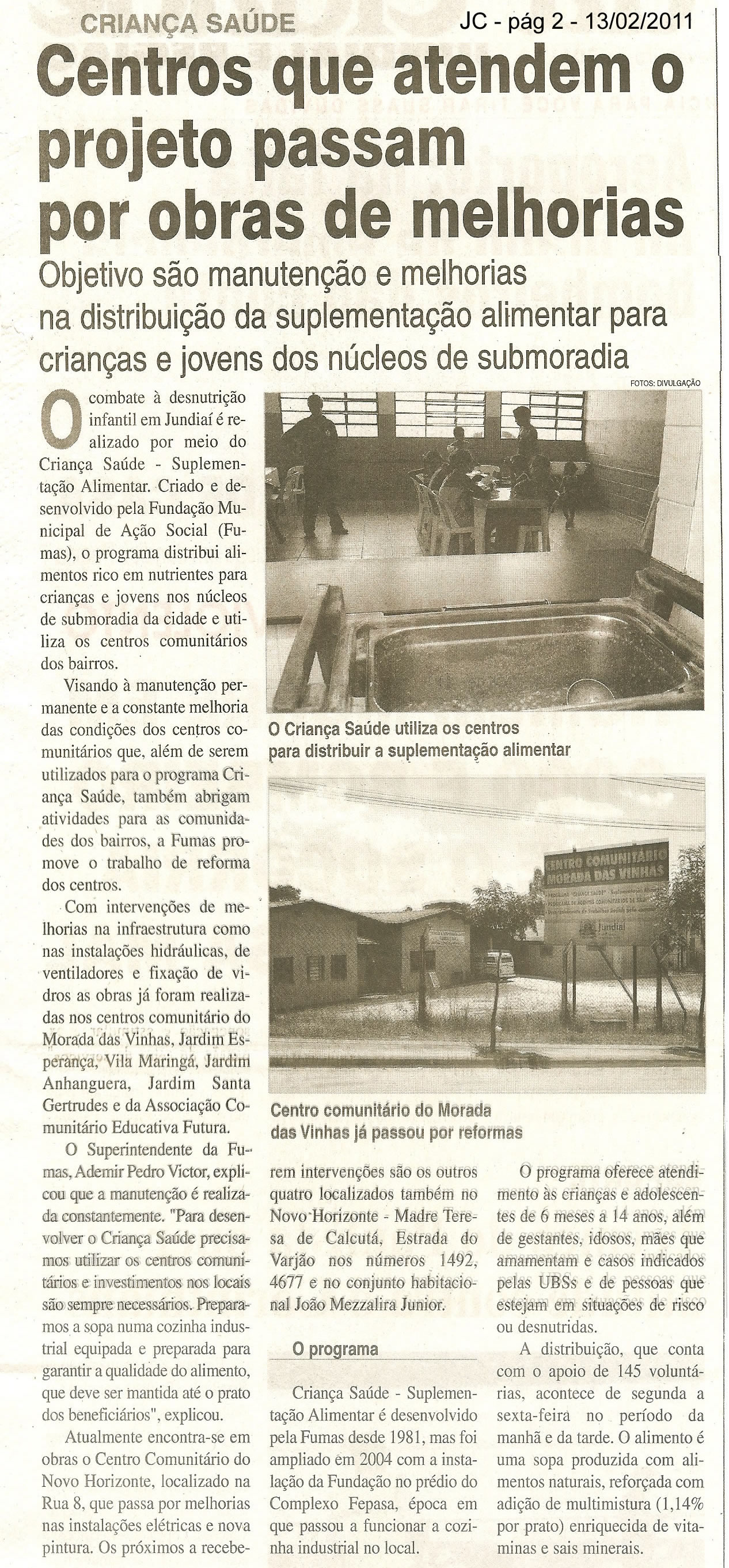 Jornal da Cidade - 13/02/2011