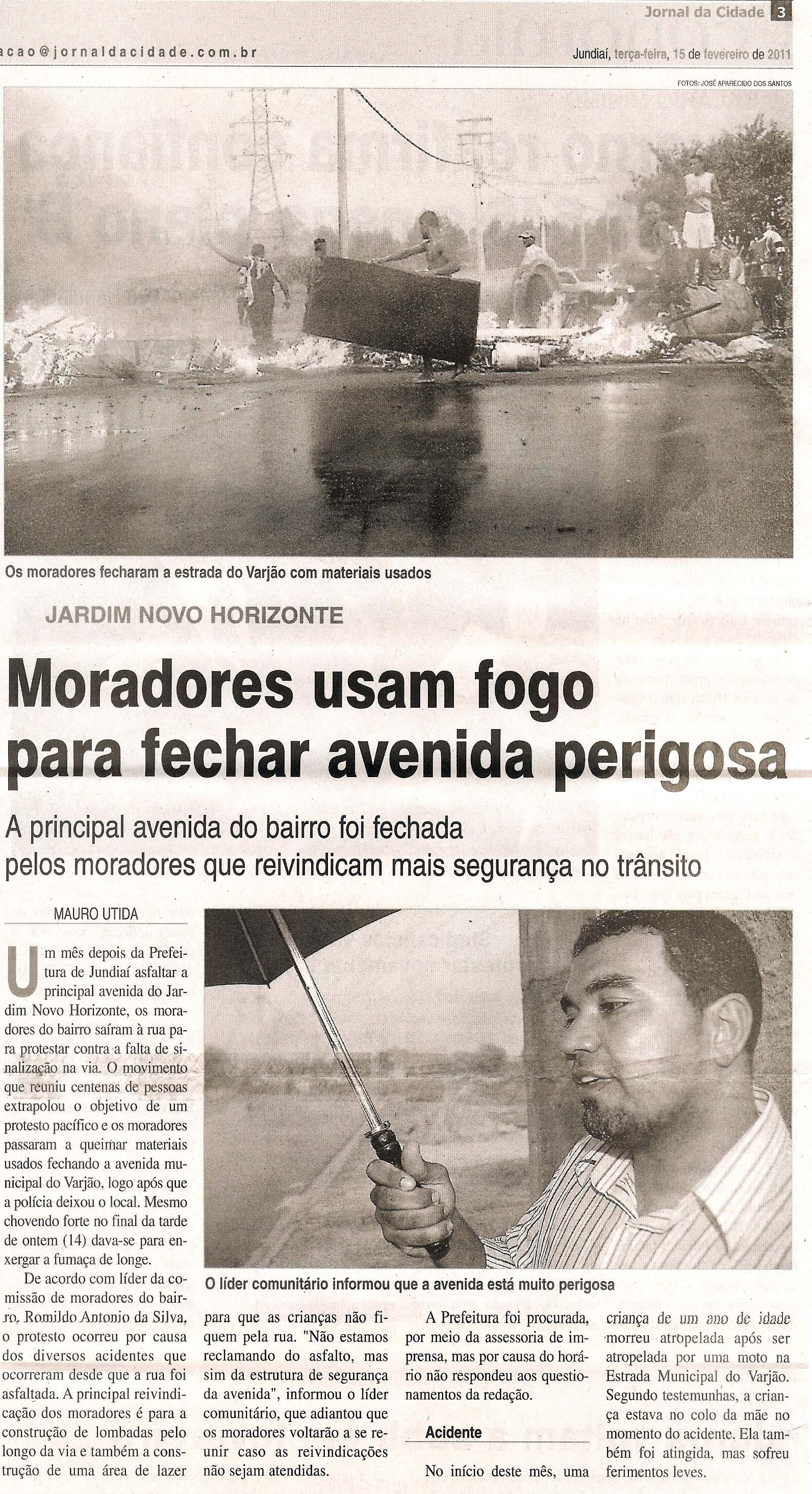 Jornal da Cidade - 15/02/2011