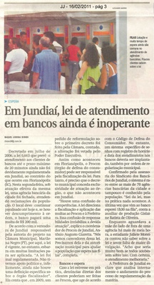 Jornal de Jundiaí - 16/02/2011