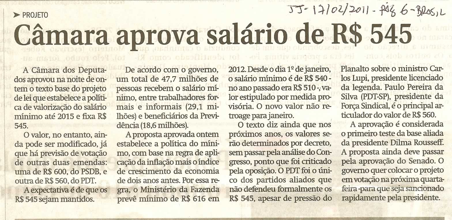 Jornal de Jundiaí - 17/02/2011