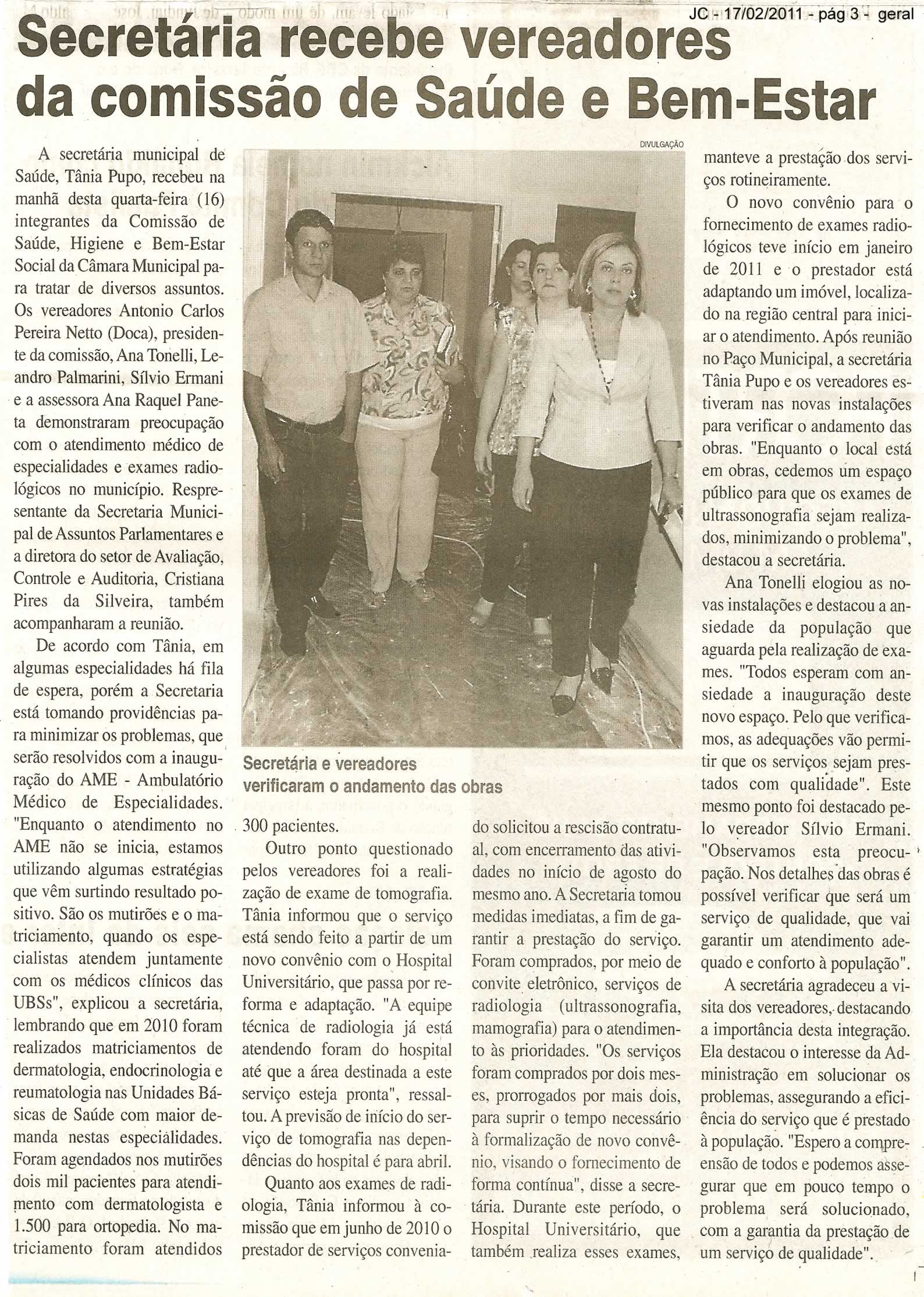 Jornal da Cidade - 17/02/2011