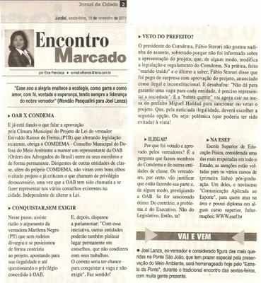 Jornal da Cidade - 18/02/2011