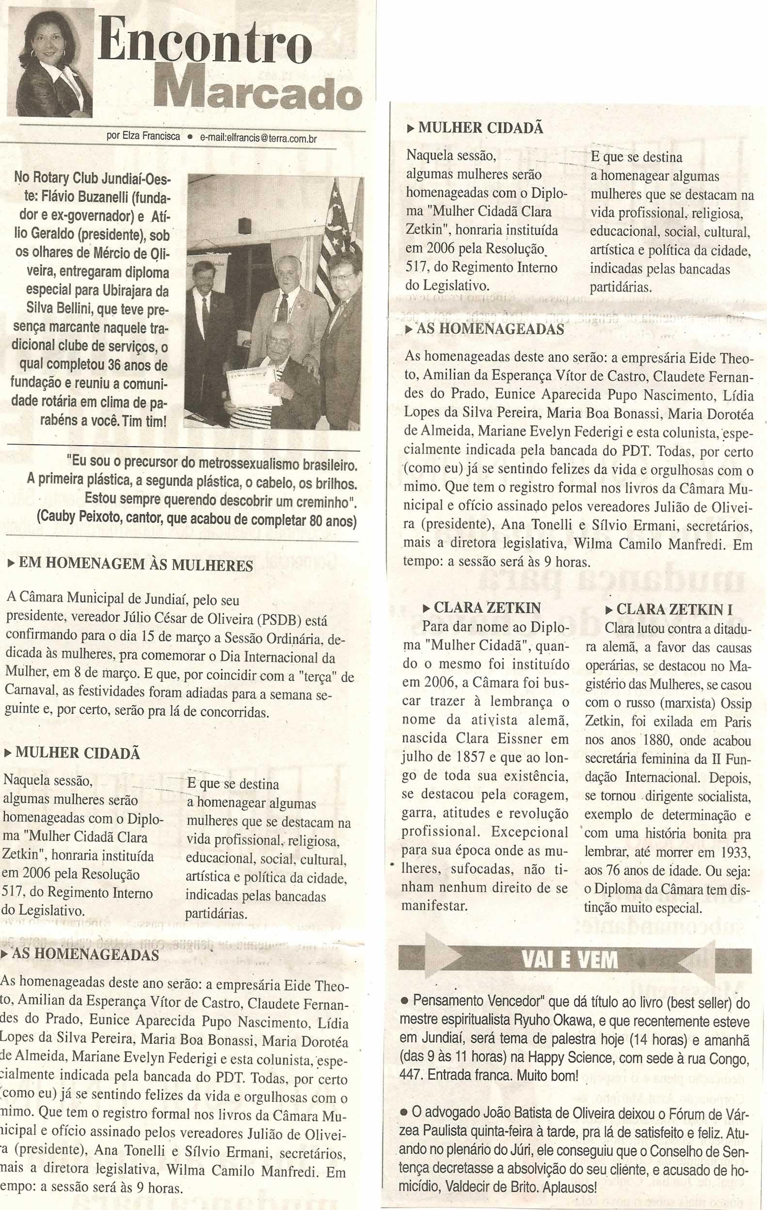 Jornal da Cidade - 22/02/2011