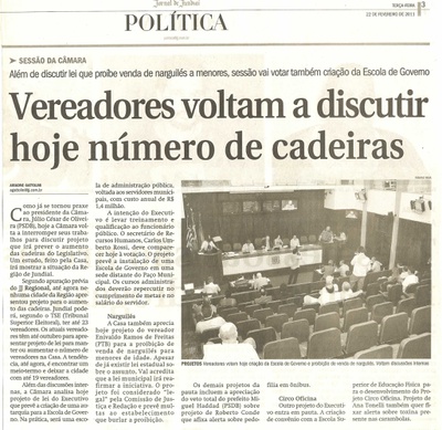 Jornal de Jundiaí - 22/02/2011