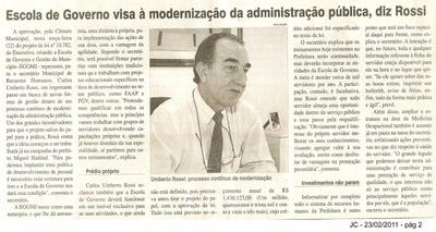 Jornal da Cidade - 22/02/2011