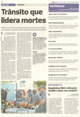 Bom Dia Jundiaí - 25/02/2011