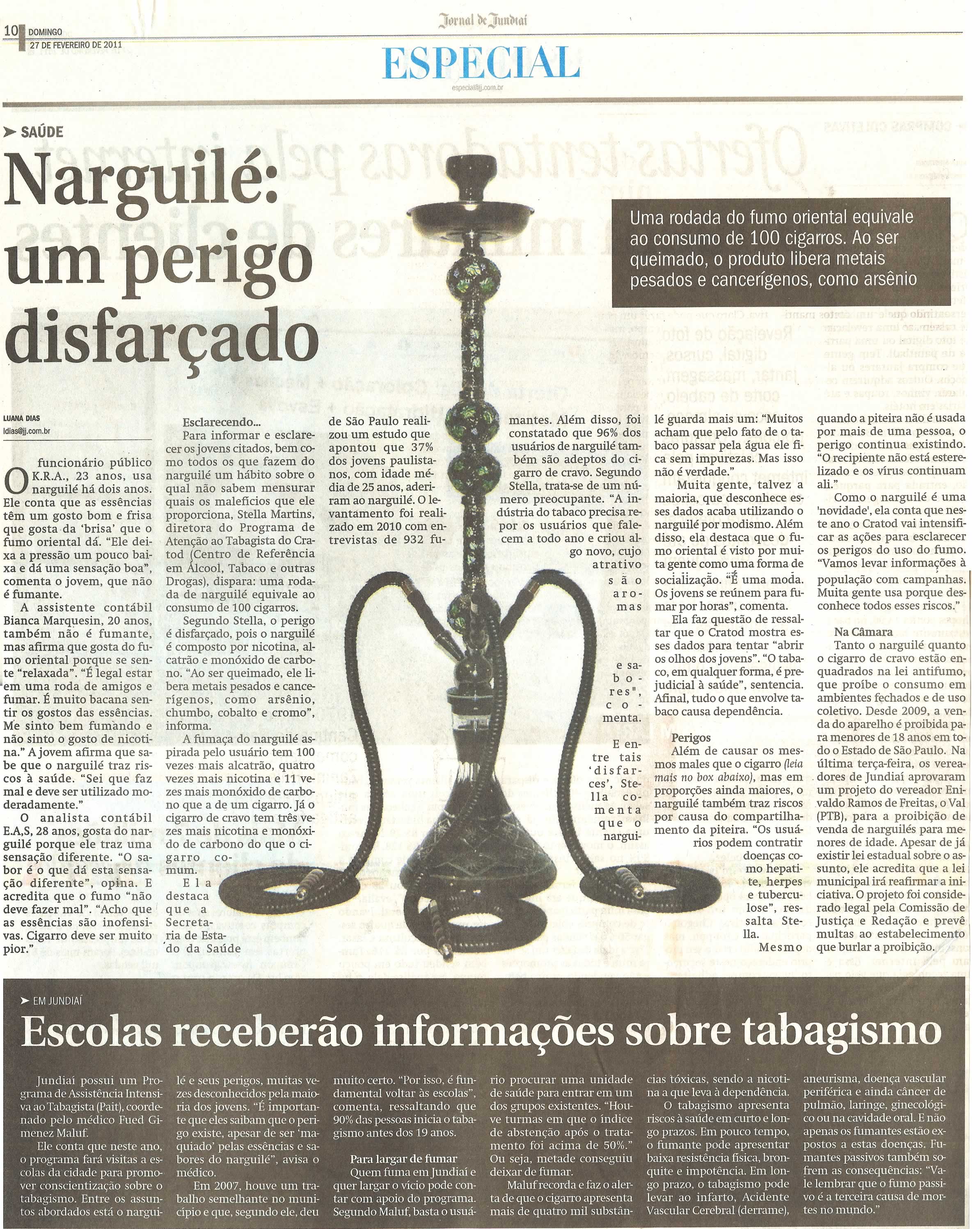 Jornal de Jundiaí - 27/02/2011