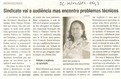 Jornal da Cidade - 25/02/2011