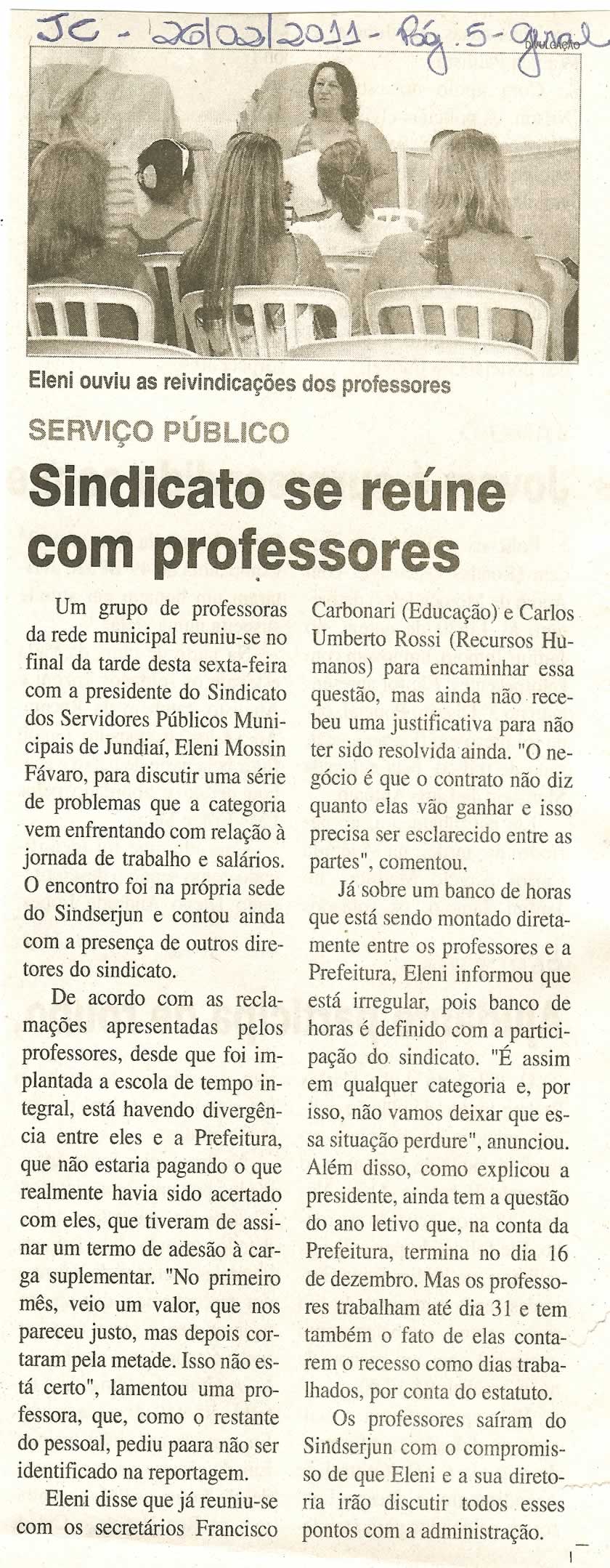 Jornal da Cidade - 26/02/2011