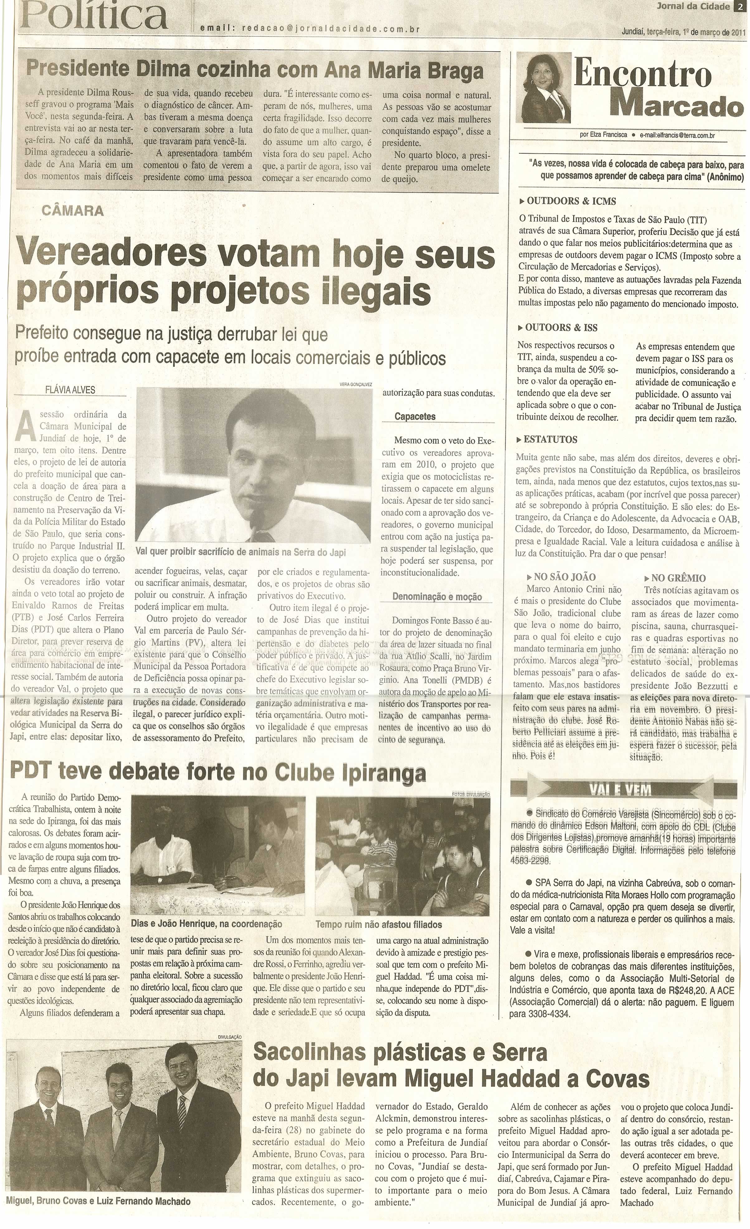 Jornal da Cidade - 01/03/2011