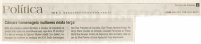 Jornal da Cidade - 15/03/2011