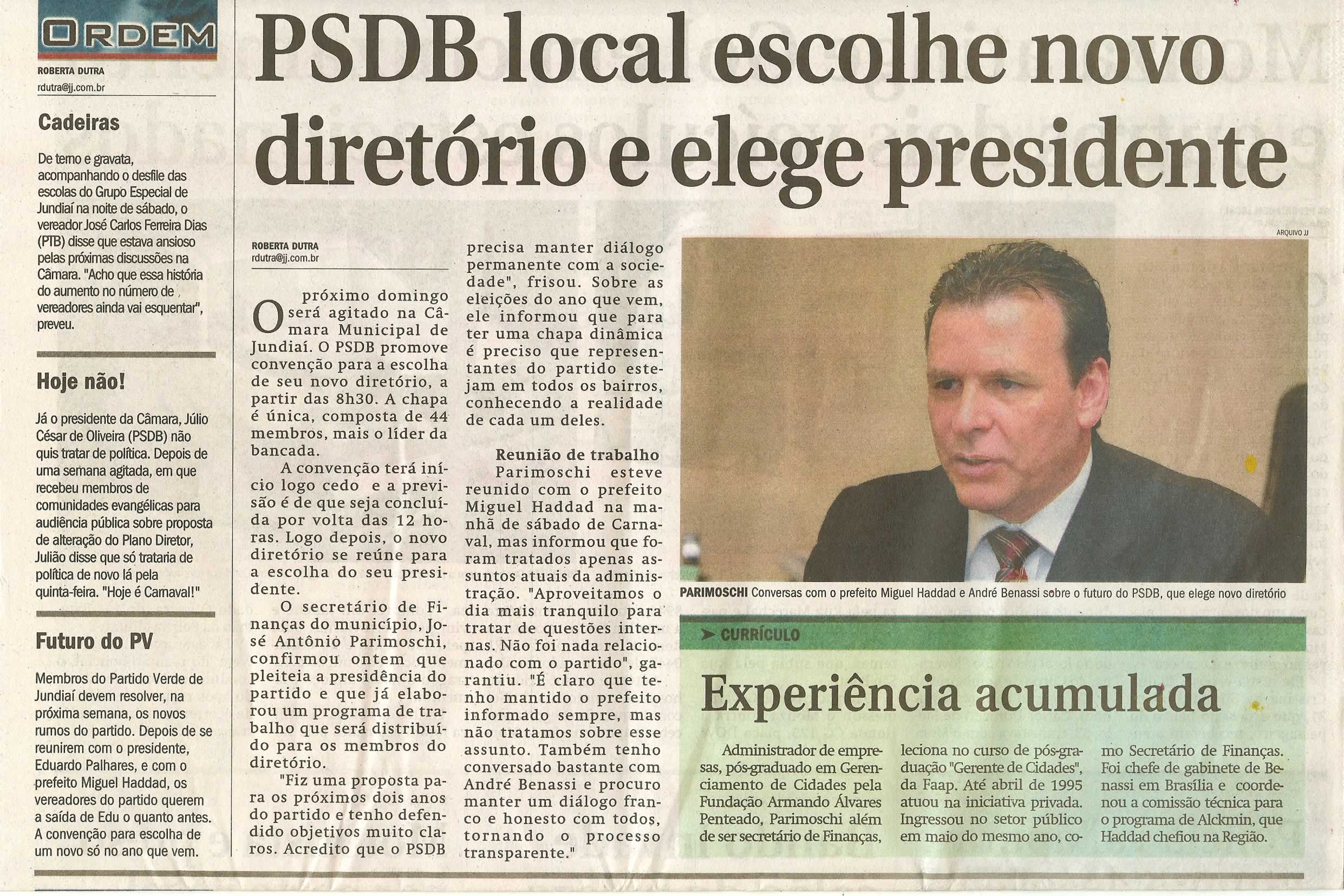 Jornal de Jundiaí - 09/03/2011