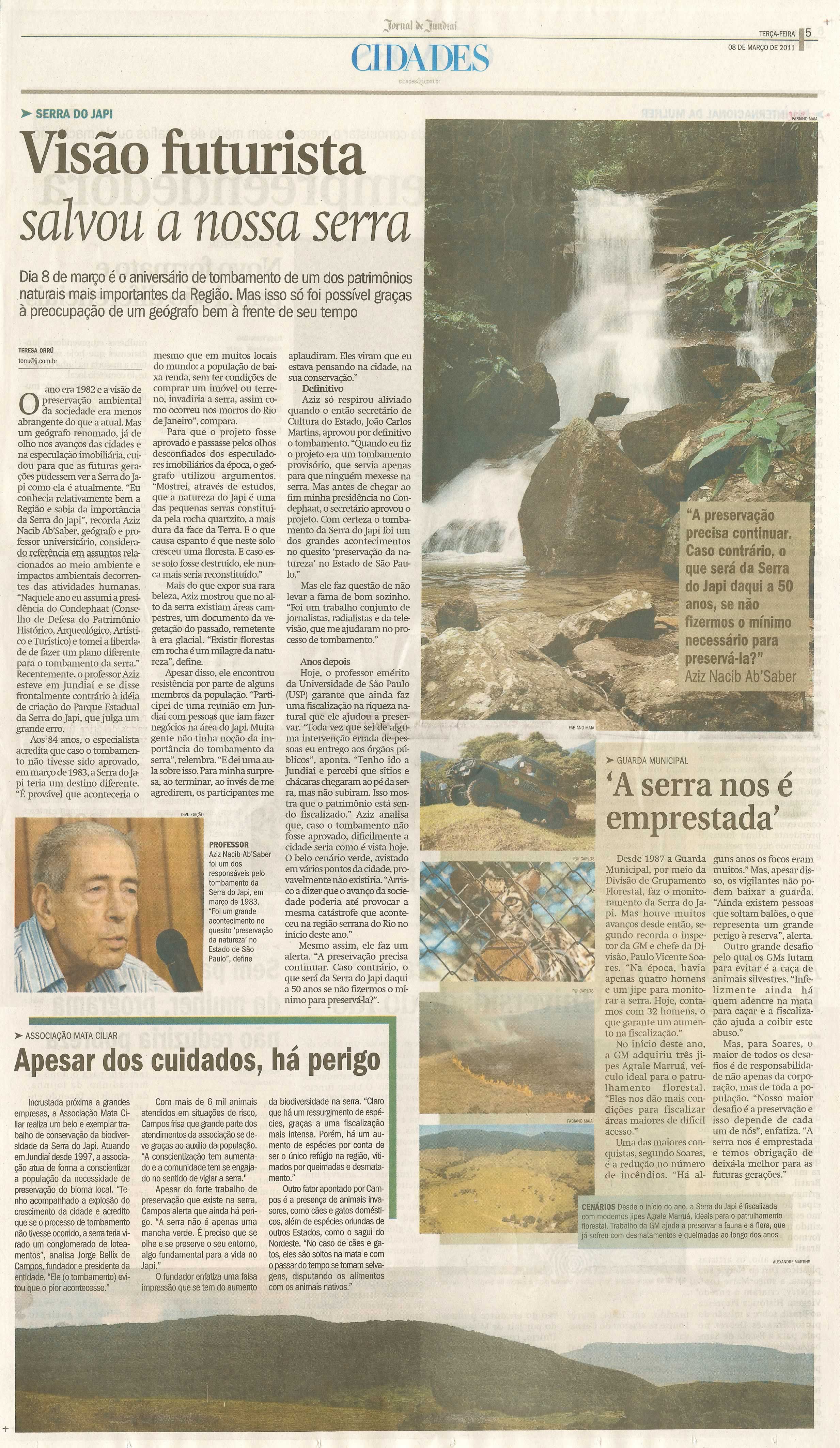 Jornal de Jundiaí - 08/03/2011