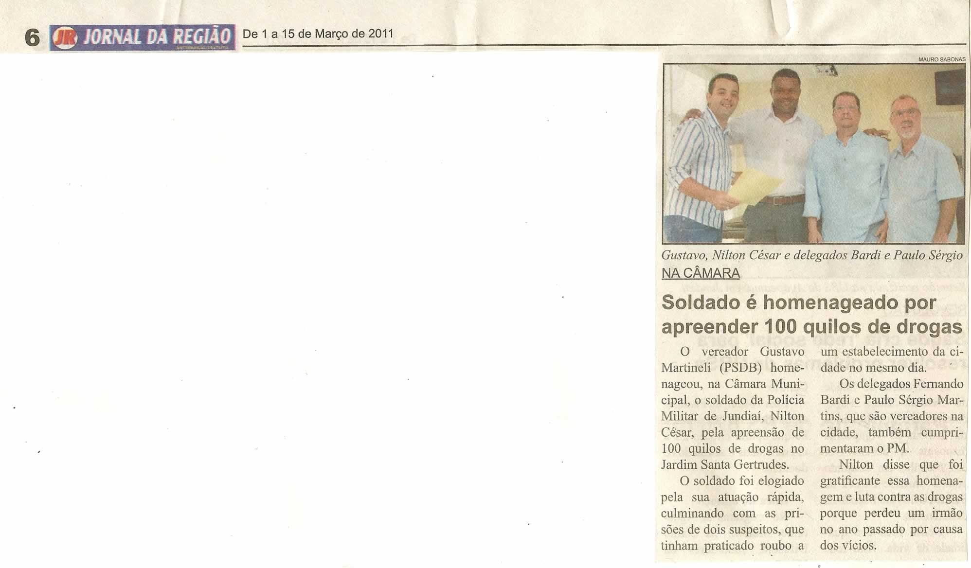 jornal da região - 01/03/2011
