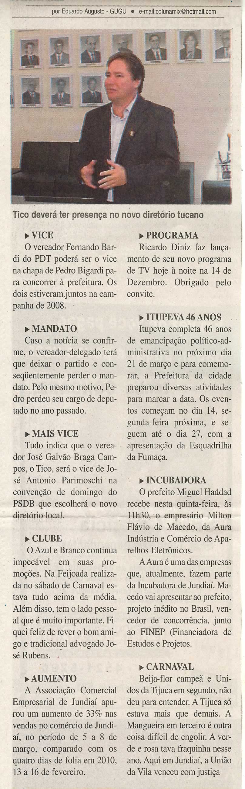 Jornal da Cidade - 10/03/2011