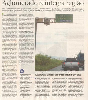 Bom Dia Jundiaí - 21/03/2011