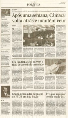 Jornal de Jundiaí - 23/03/2011