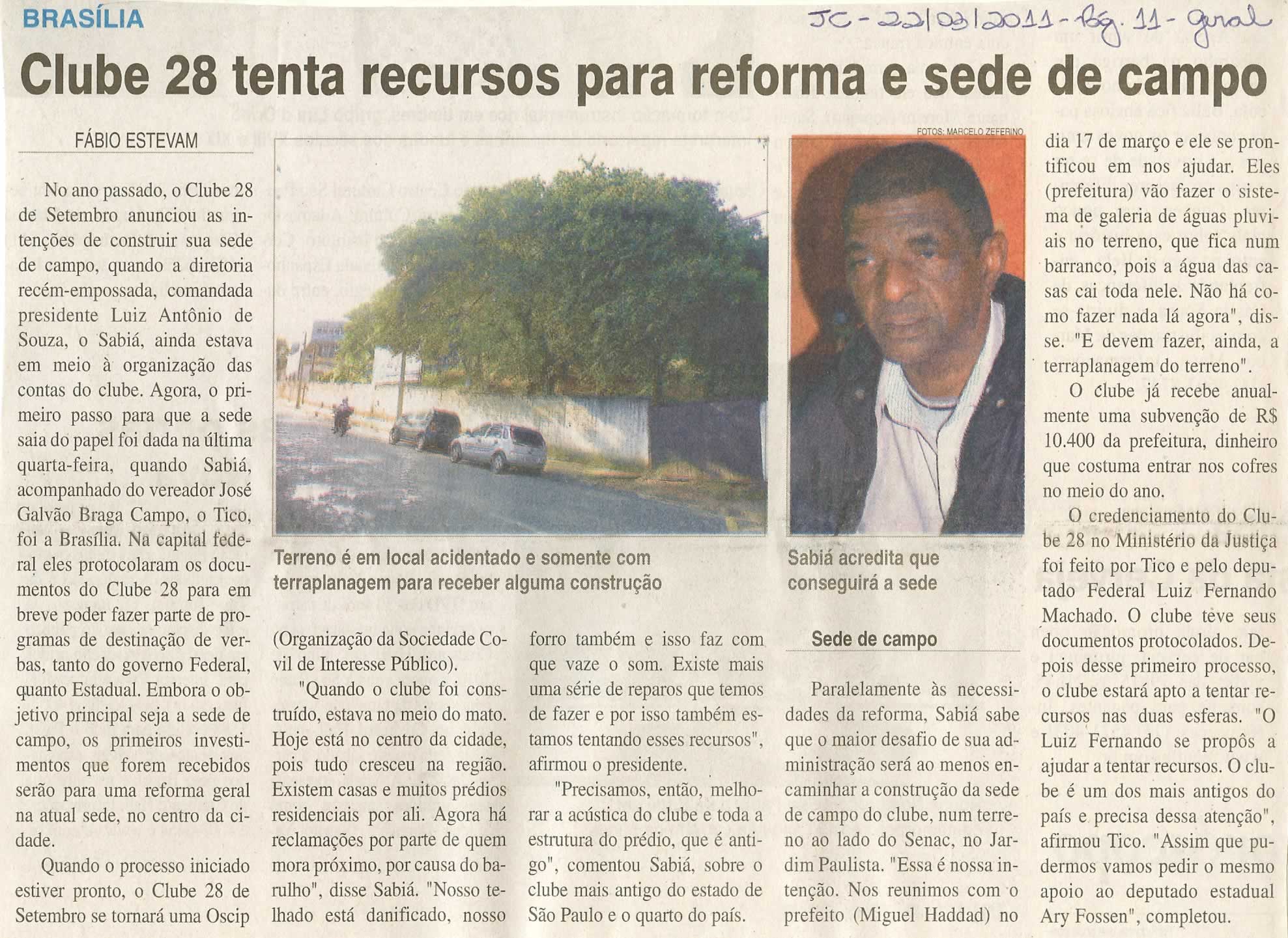 Jornal da Cidade - 22/03/2011