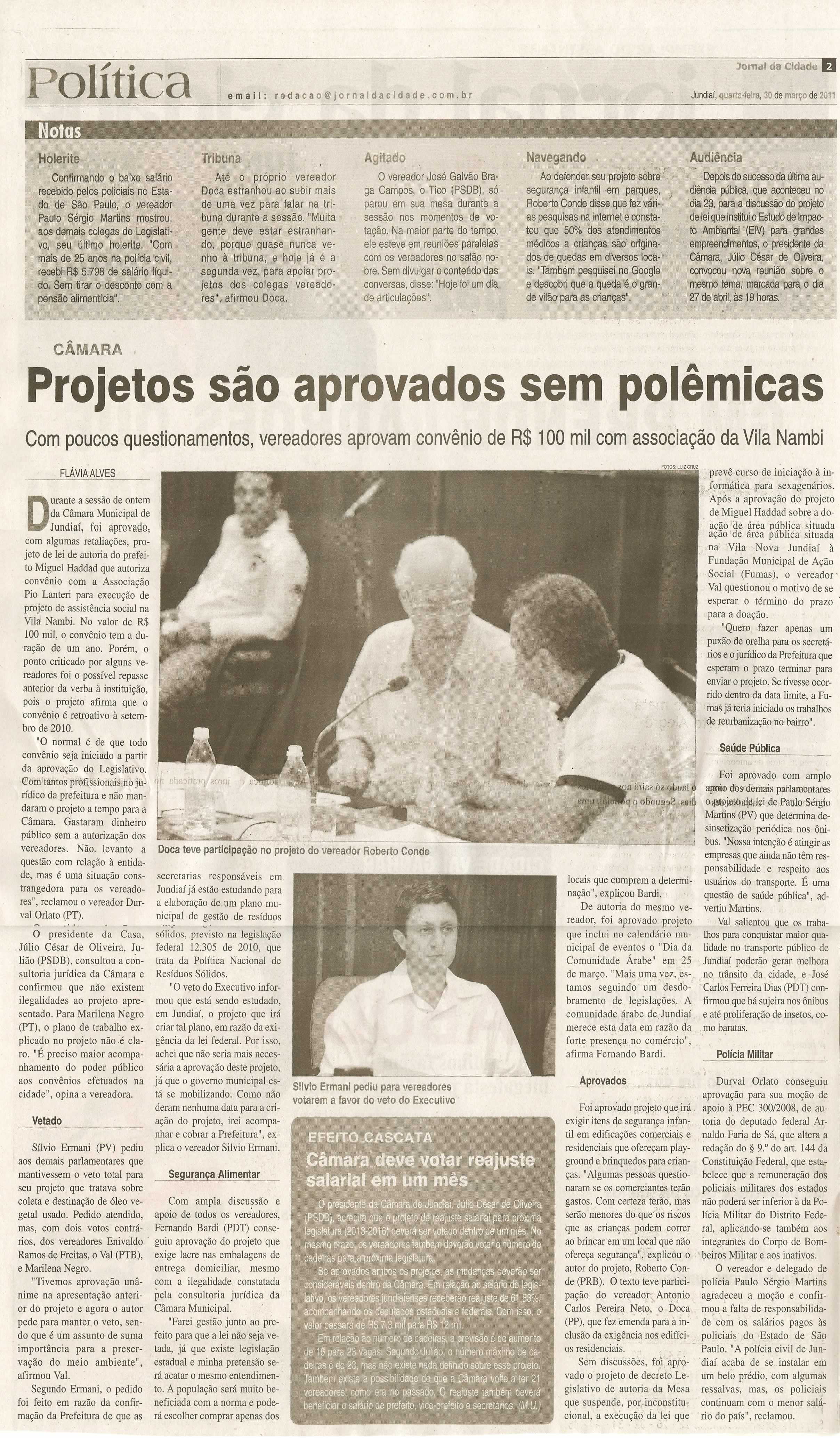 Jornal da Cidade - 30/03/2011