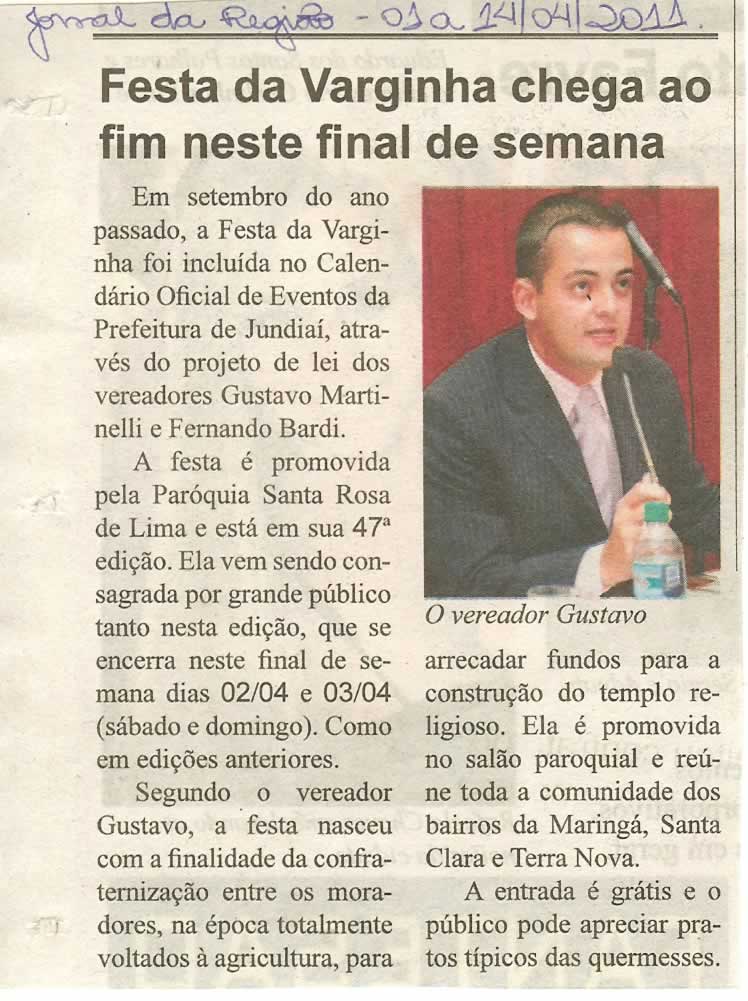 Jornal da Região - 30/03/2011