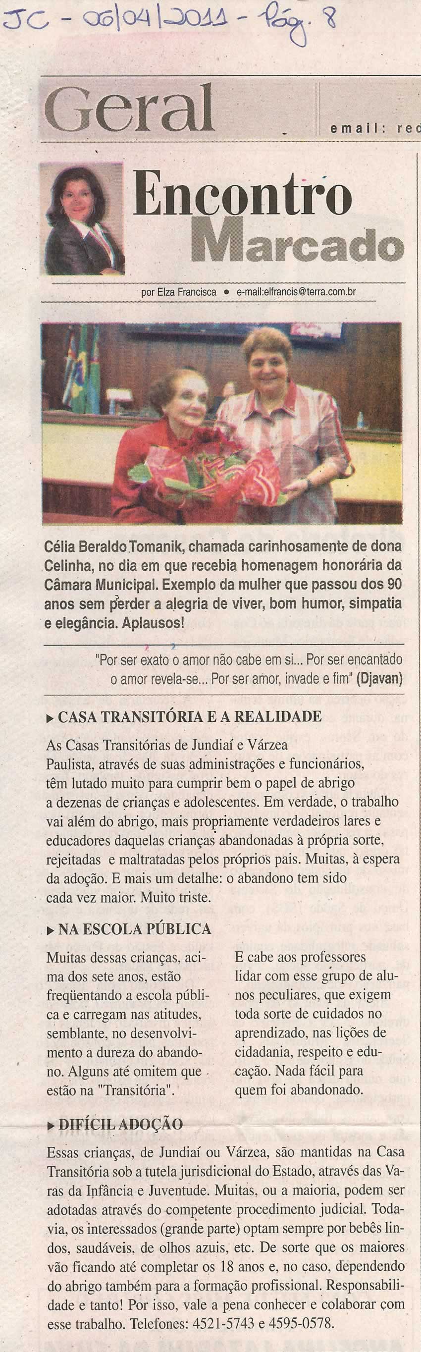 Jornal da Cidade - 06/04/2011